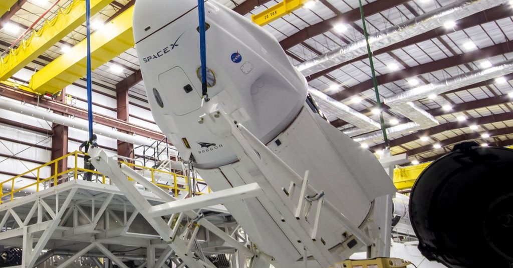 A SpaceX interrompeu temporariamente a produção da nova espaçonave Crew Dragon