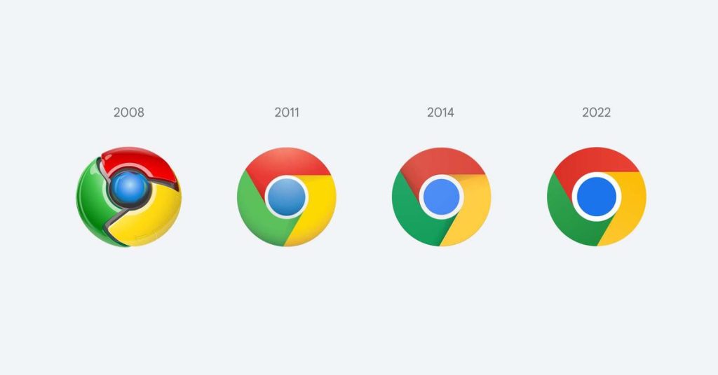 A versão 100 do Chrome chega com um logotipo atualizado em diâmetro