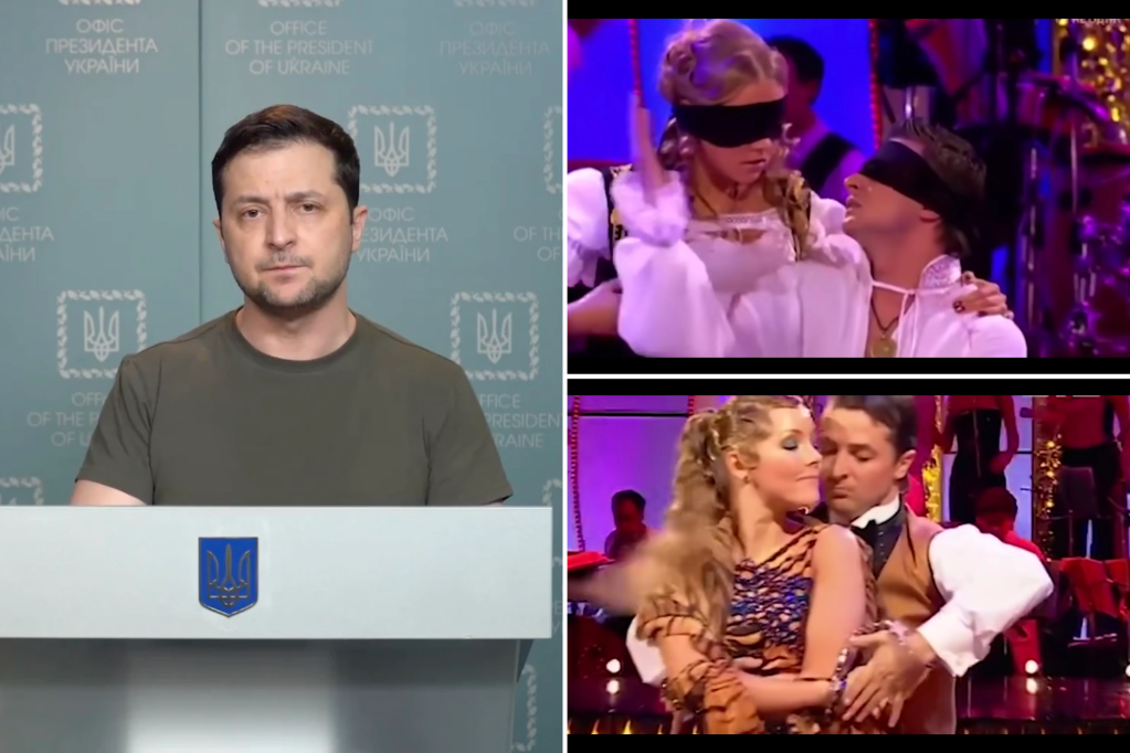 Clipe ucraniano "Dancing with the Stars" de Volodymyr Zelensky se tornou viral em 2006