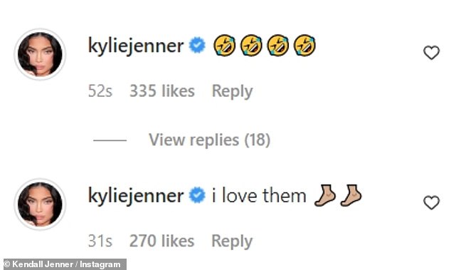 Amor entre irmãos: irmã mais nova Kylie comentou: 'Eu os amo' 