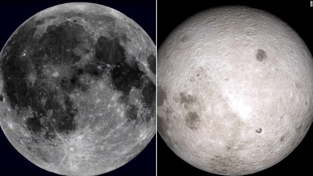 Os lados próximo e distante da lua são surpreendentemente diferentes.  Novo estudo esclarece o mistério