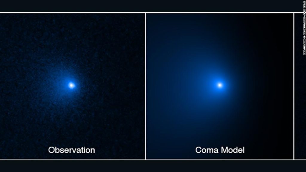 Hubble detecta um cometa enorme que passará pelo Sol em 2031