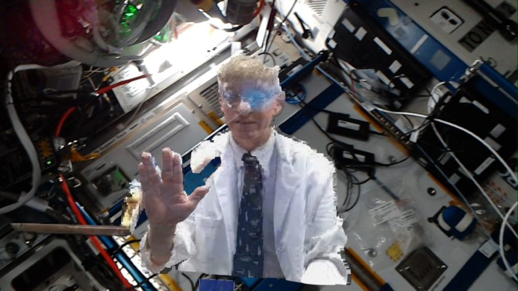 Médicos de holograma partem para a estação espacial para visitar astronautas