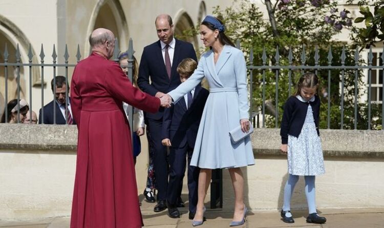 Notícias da princesa Charlotte: Doce momento jovem real perde o interesse no serviço de Páscoa |  Real |  Notícia