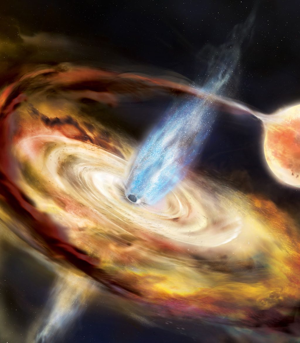 NASA Maps Light Echoes of New Black Hole