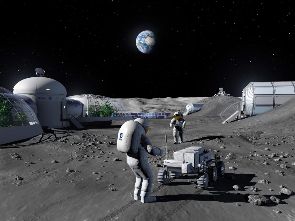 Solo lunar pode ser usado para gerar oxigênio e combustível para astronautas na lua