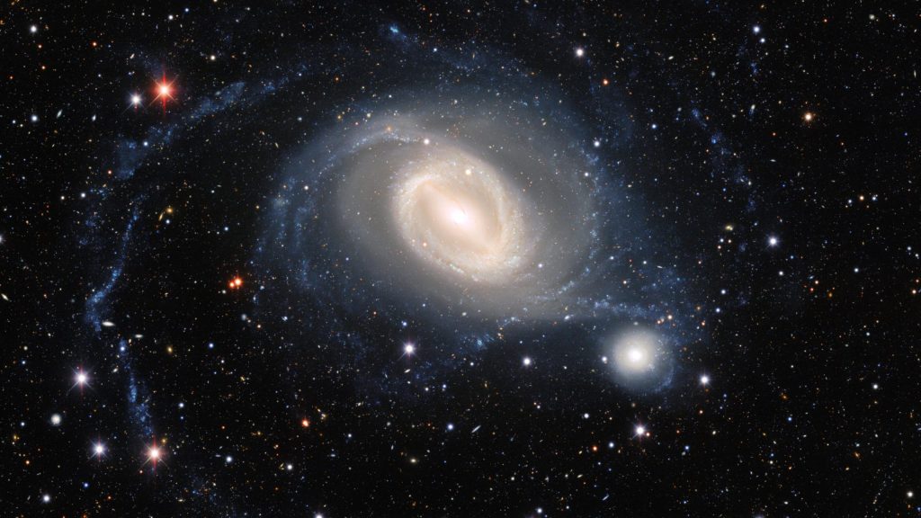 Balé Galáctico Capturado por Câmera Moderna de Energia Escura