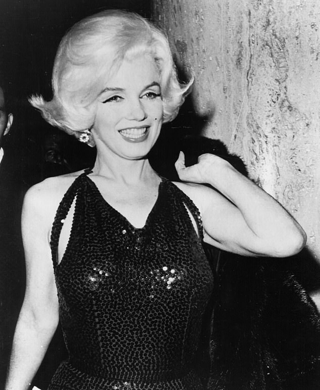Ícone de Hollywood: Monroe foi exibido em março de 1962 no Golden Globe Awards em Beverly Hills