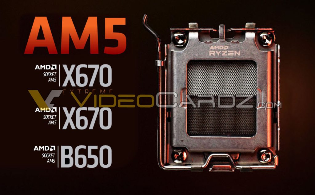 AMD revela chipset X670 Extreme, X670 e B650 para placas-mãe AM5 de primeira geração
