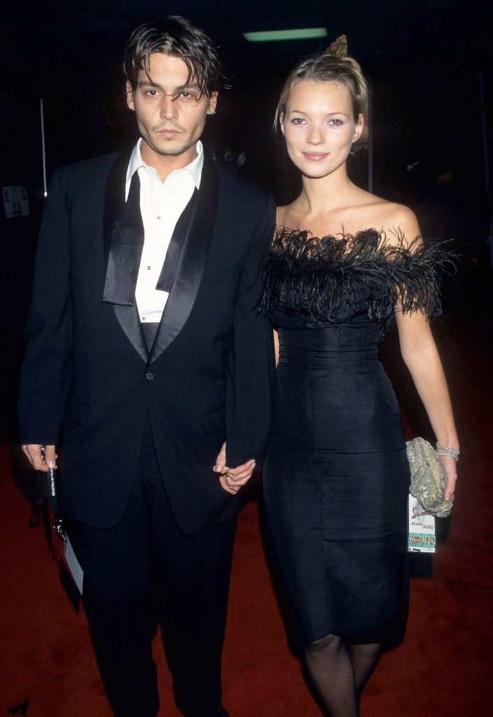 Johnny Depp e Kate Moss.