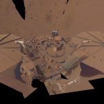 Aqui está a última selfie da sonda Insight Mars desbotada