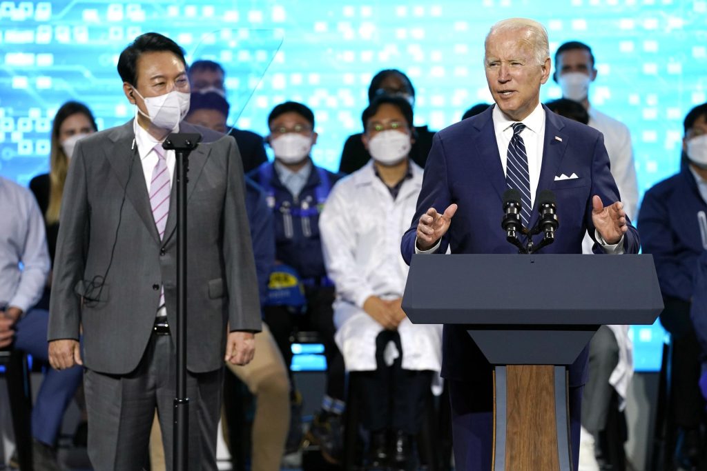 Biden: os chips SKORean são um modelo para laços mais profundos com a Ásia