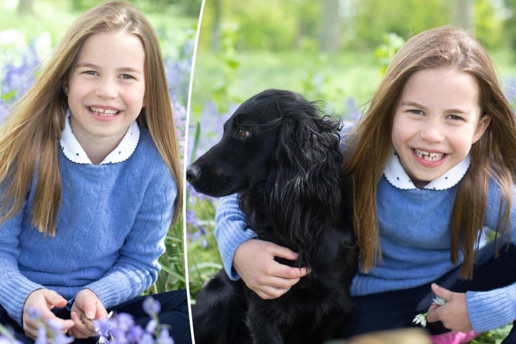 Princesa Charlotte parece William em fotos de aniversário de 7 anos