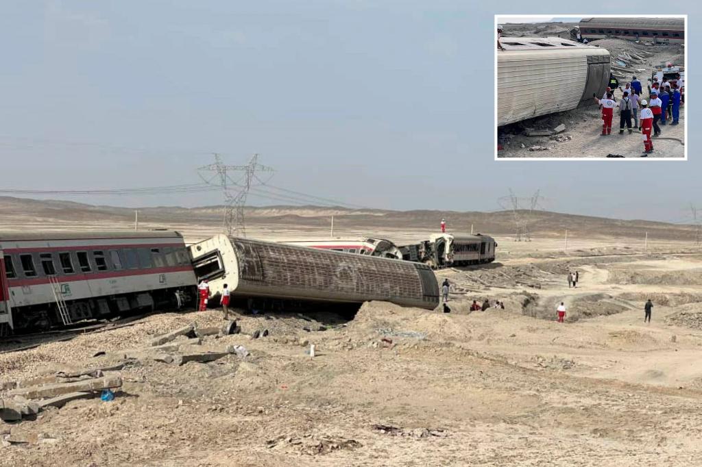 Pelo menos 17 mortos e 50 feridos em descarrilamento de trem no Irã