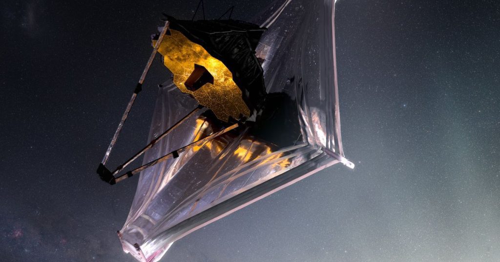 O novo e poderoso telescópio espacial da NASA é atingido por um meteoro microscópico maior do que o esperado