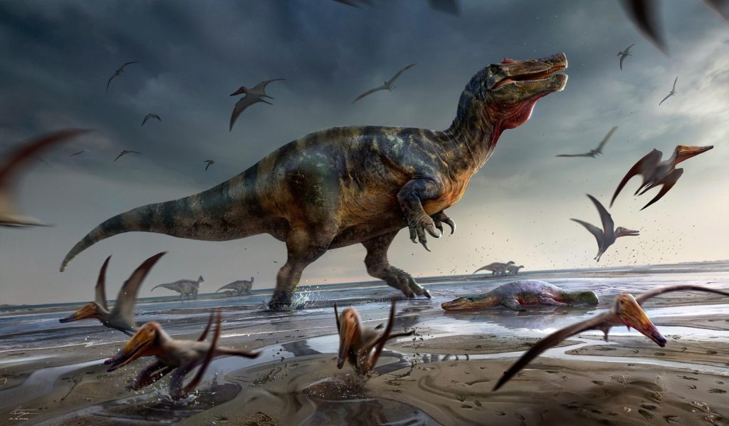 A descoberta do maior dinossauro predador da Europa na Ilha de Wight