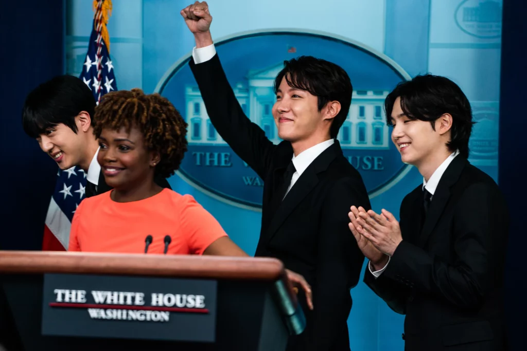 Convidado de 'Dynamite' na Casa Branca: BTS se reúne com Biden sobre discriminação contra a Ásia