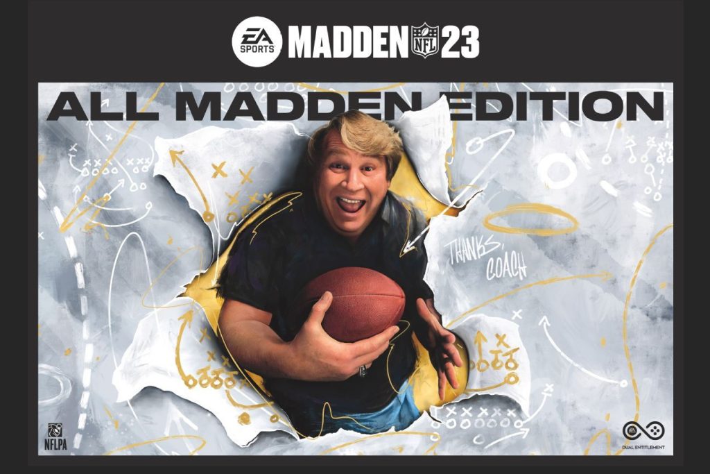 John Madden dedica capa ao videogame Madden NFL 23;  Primeira vez no topo desde Madden 2000