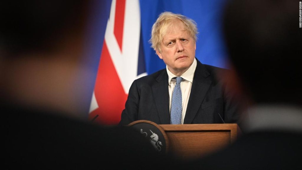 O primeiro-ministro britânico Boris Johnson renuncia após uma rebelião em seu partido