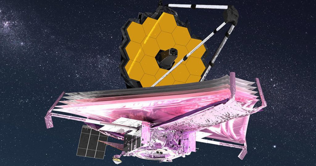 Astrônomos aguardam ansiosamente as primeiras imagens do Telescópio Espacial James Webb
