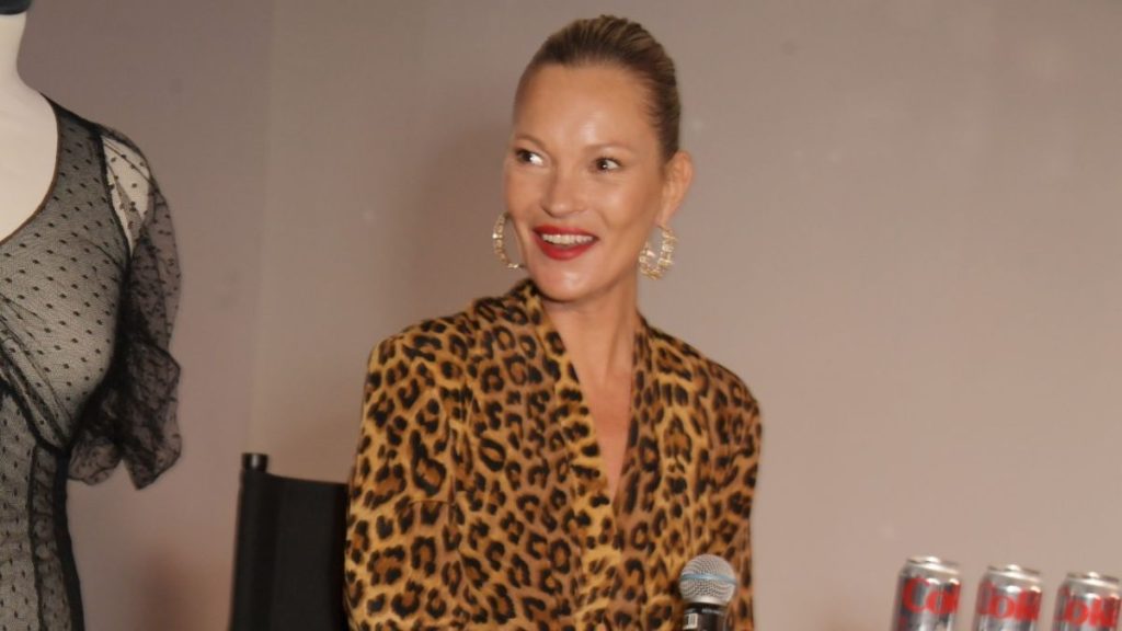 Kate Moss at Diet Coke-sponsored event