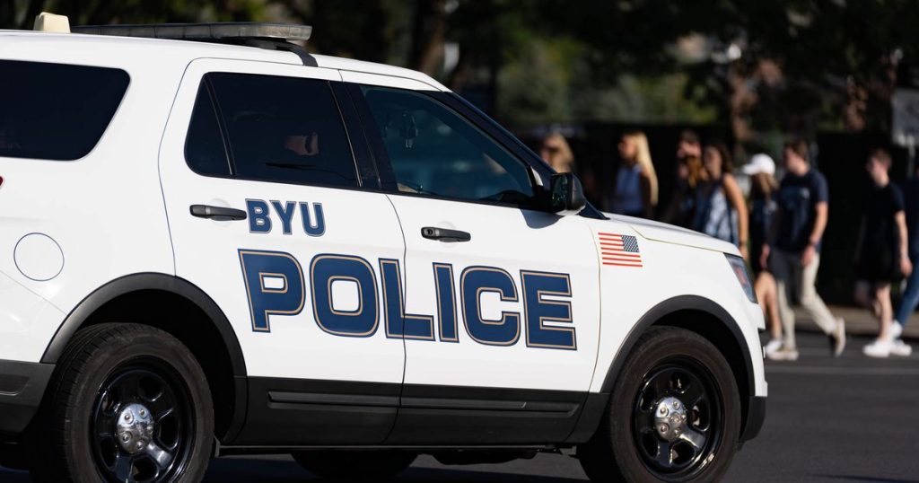 A polícia do campus diz que o fã que foi banido pela BYU não parece ter gritado insultos