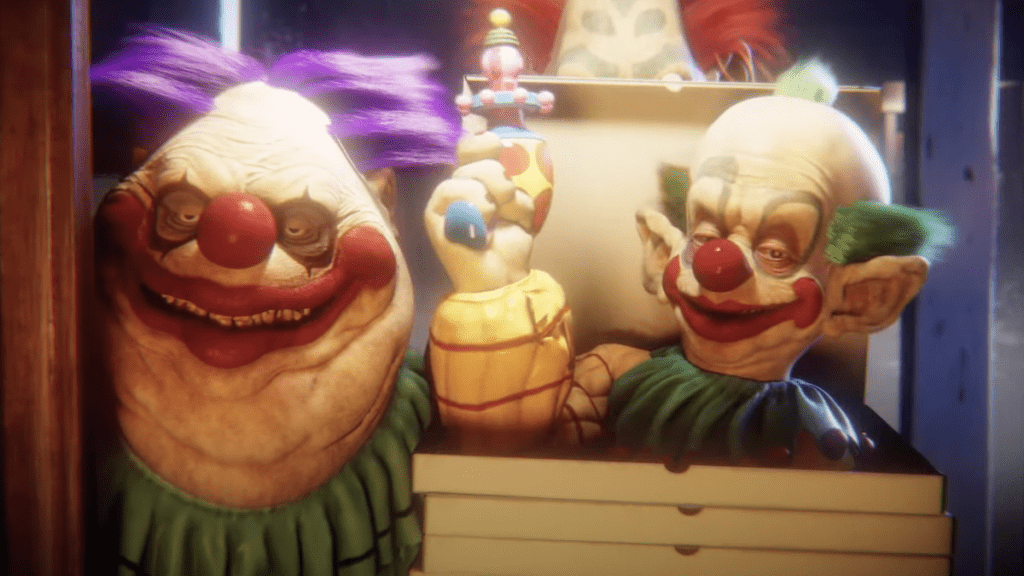 O videogame Killer Klowns From Outer Space será lançado no próximo ano