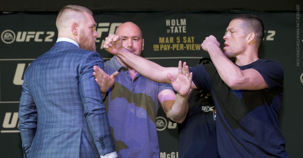 Conor McGregor responde crítica pós-luta de Nate Diaz à carreira no boxe: 'Você não é nada sem mim'