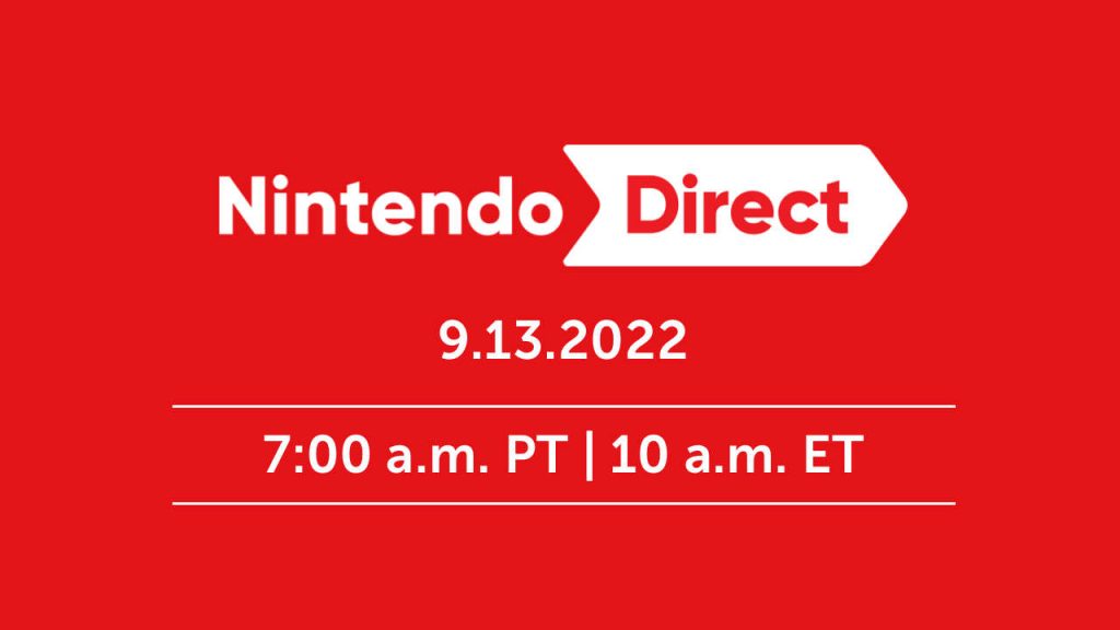 Nintendo Direct setembro de 2022: como assistir, começar e o que esperar