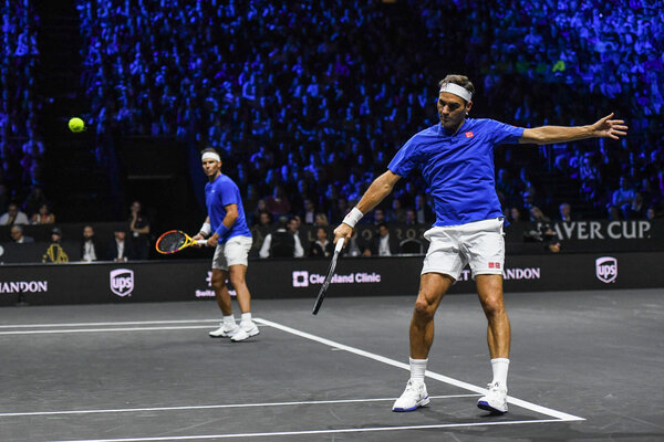 Resultados e atualizações da Laver Cup ao vivo: duplas de Federer e Nadal jogando