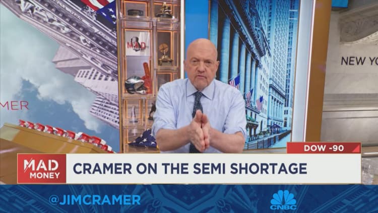 Jim Kramer dá sua opinião sobre a ação do mercado de quinta-feira
