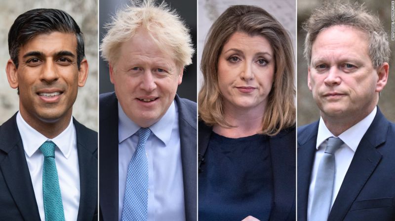 Sunak, Mordaunt ou Boris Johnson: os candidatos que podem suceder Liz Truss como primeira-ministra do Reino Unido