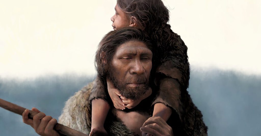 A primeira família conhecida de neandertais foi encontrada em uma caverna russa
