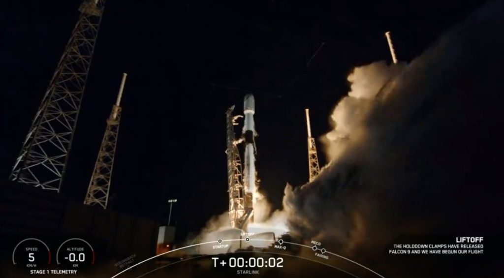 Assista a SpaceX lançar mais 52 satélites Starlink em 4 de outubro