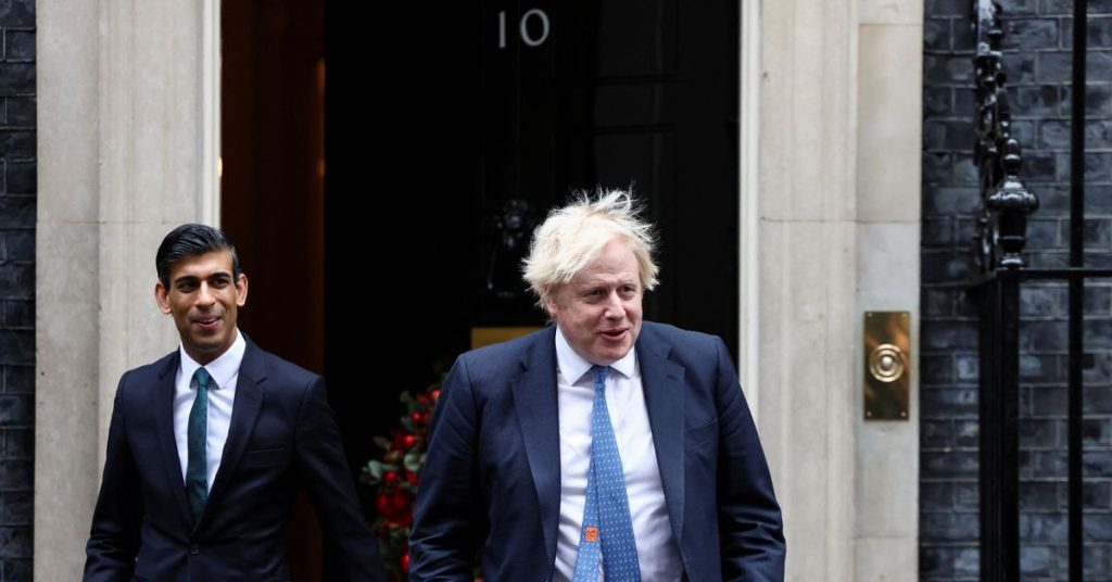 Boris Johnson ou Rishi Sunak apontado como o próximo primeiro-ministro do Reino Unido