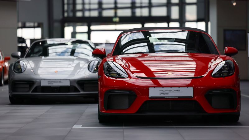 Porsche ultrapassou a Volkswagen como o maior fabricante de automóveis da Europa