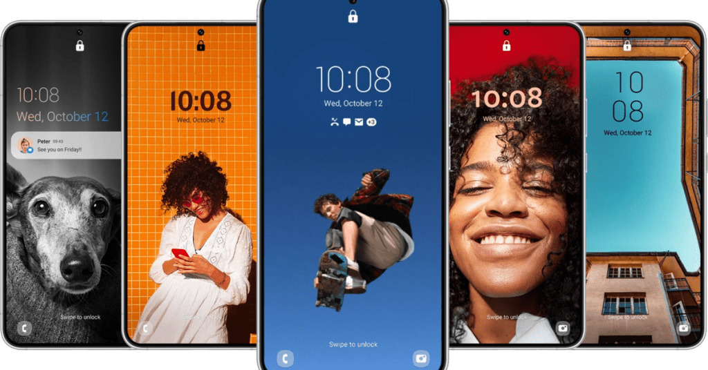 Samsung One UI 5 em breve com telas de bloqueio atualizadas