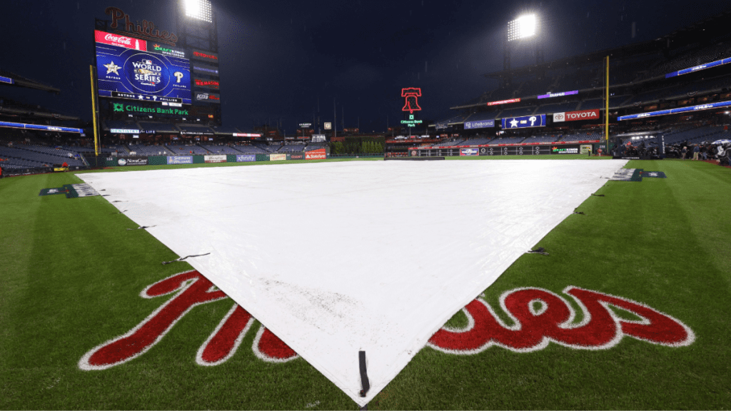 World Series 3: Chuva empurra Phillies-Astros para terça-feira, altera programação para o clássico de outono de 2022