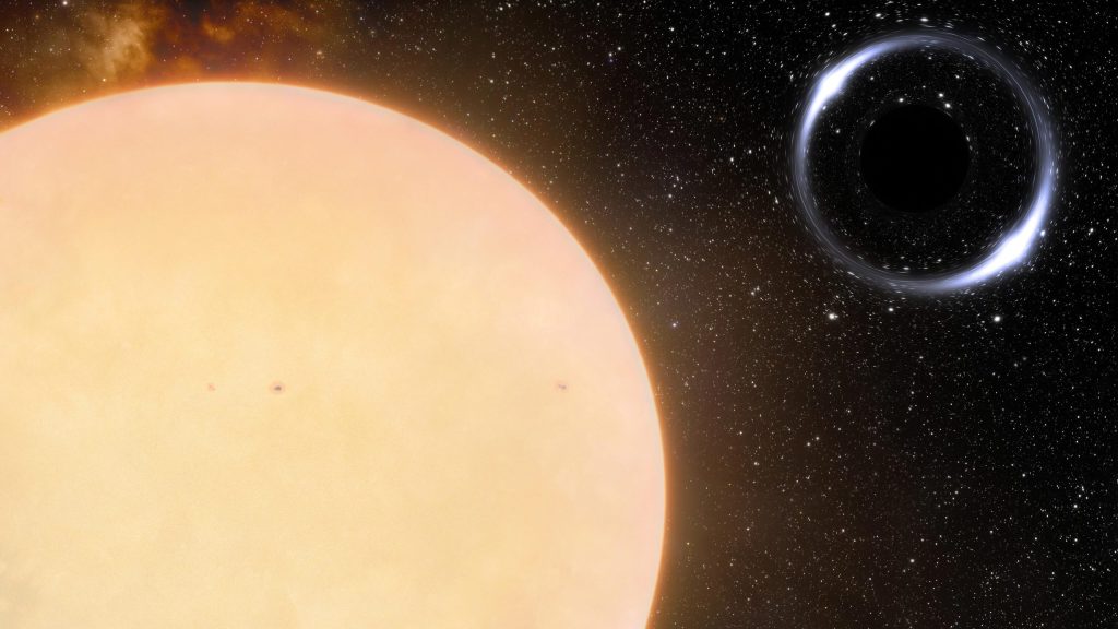 Astrônomos descobriram o buraco negro mais próximo da Terra - no quintal cósmico