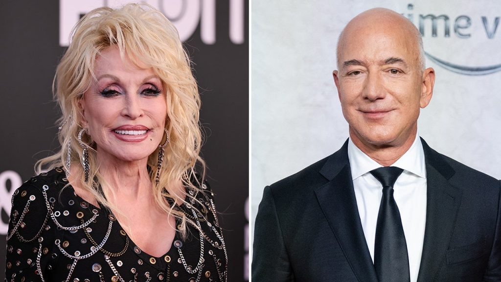 Dolly Parton doou US $ 100 milhões de Jeff Bezos para doar para instituições de caridade de sua escolha
