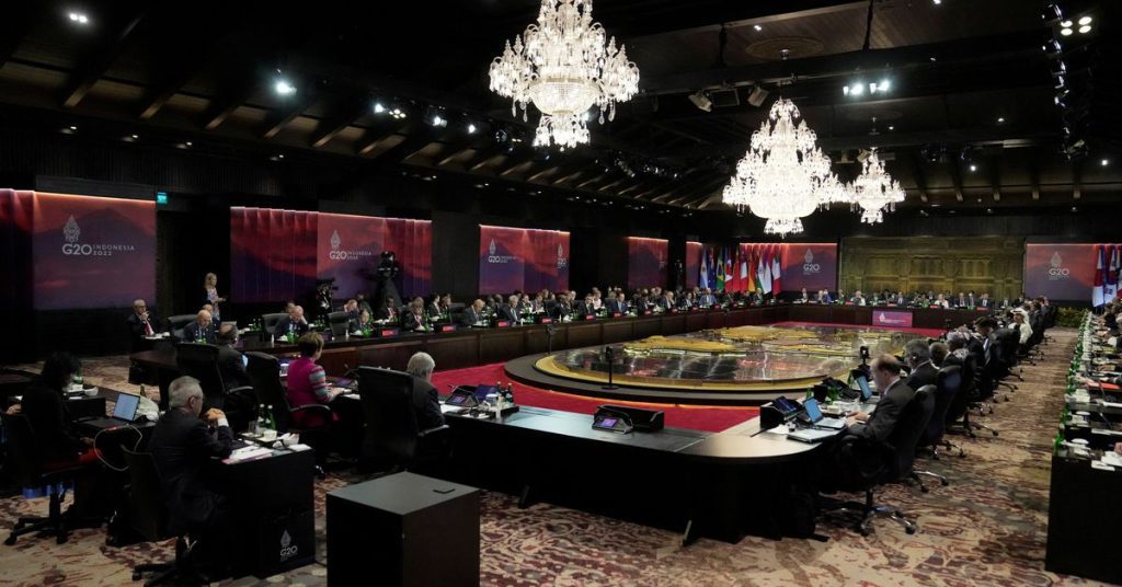 Debate sobre guerra na Ucrânia domina cúpula do G20 das principais economias