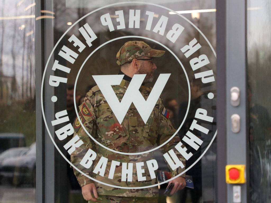 Força mercenária russa Wagner inaugura sua primeira sede oficial |  notícias da guerra entre a rússia e a ucrânia