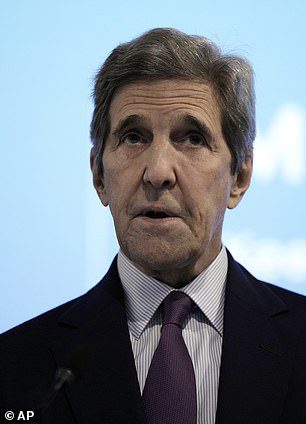 Kerry, o enviado presidencial para o clima, disse ao príncipe e à princesa hoje cedo que 