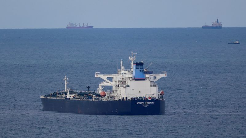 Petroleiros presos no Mar Negro.  Isso pode se tornar um problema