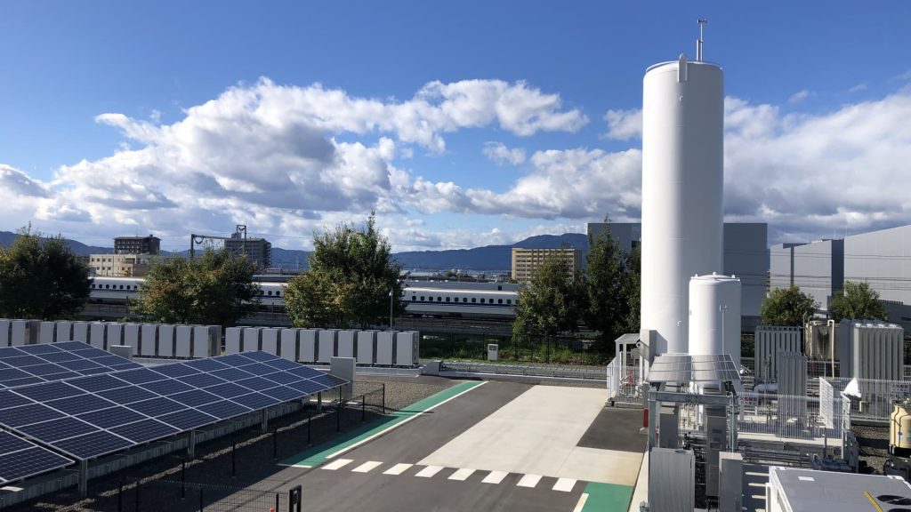 Tesla Mega Packs, tanque gigante de hidrogênio: a nova fábrica climática da Panasonic